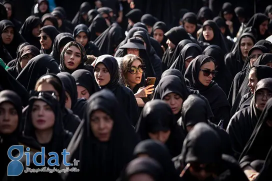 تصویری متفاوت از عزاداری زنان در شمال تهران