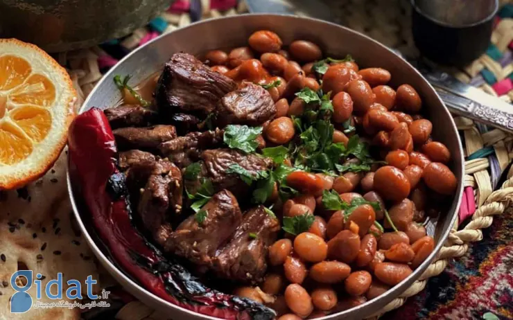 طرز تهیه لوبیا کباب رشتی به روش محلی