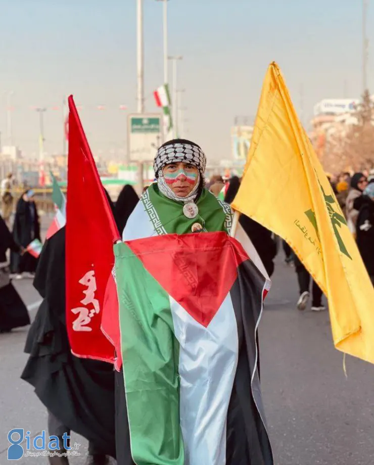 چند عکس متفاوت از راهپیمایی امروز