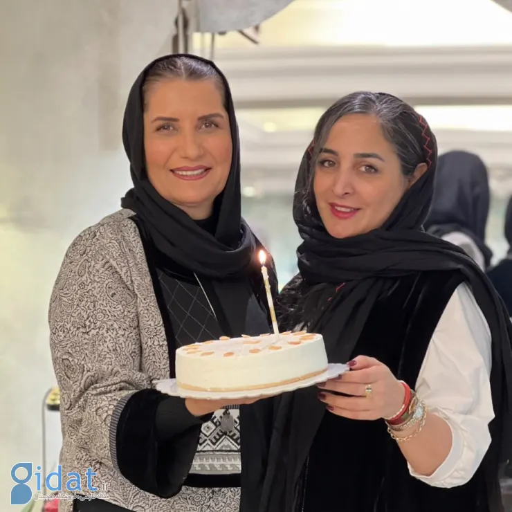 جشن تولد صمیمانه فریبا کوثری برای بهترین دوستش