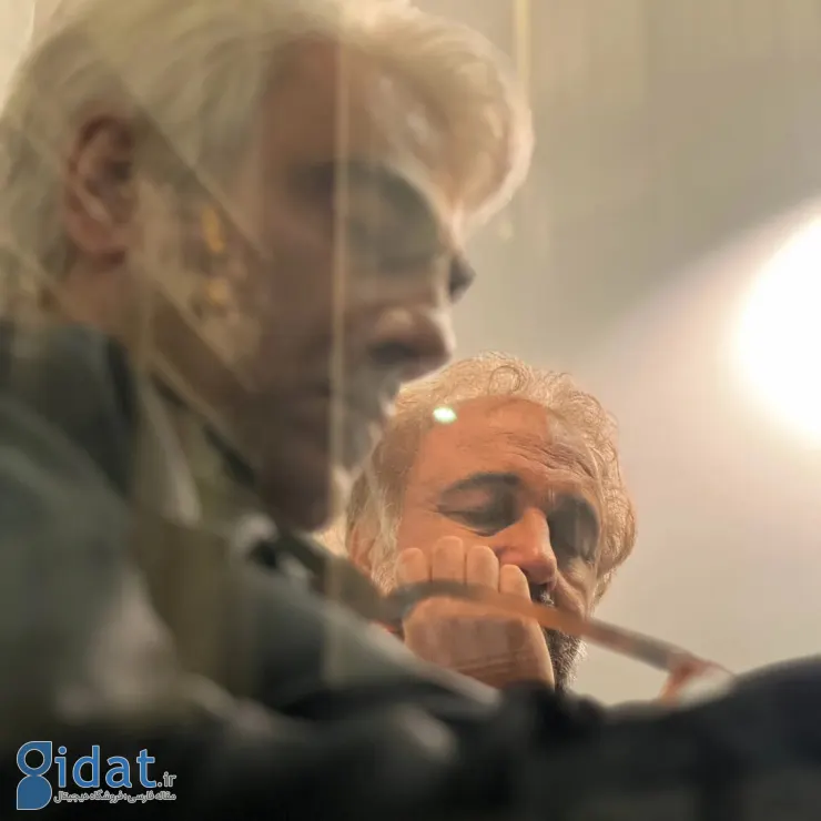 قابی متفاوت از بازیگر آقای قاضی در کنار رضا عطاران