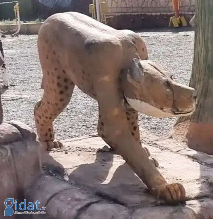 هنرنمایی عجیب شهرداری در ساخت یک مجسمه