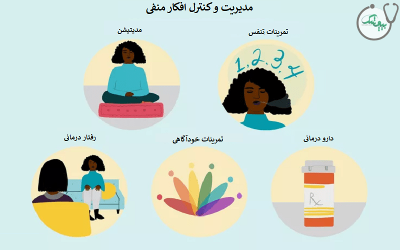 ریشه افکار منفی از کجاست و چگونه آنها را کنترل کنیم؟