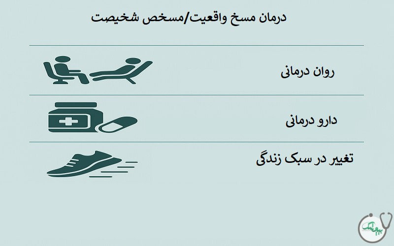 اختلال مسخ واقعیت و شخصیت چگونه درمان می شود؟