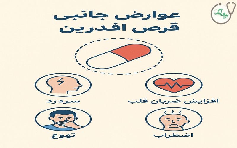 آیا استفاده از قرص افدرین بدون نسخه بی خطر است؟