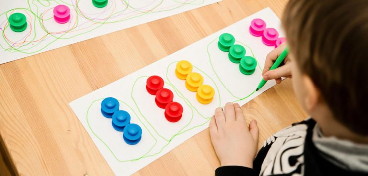 فعالیت های جالب بازی با ریاضی برای کودکان 3 ساله