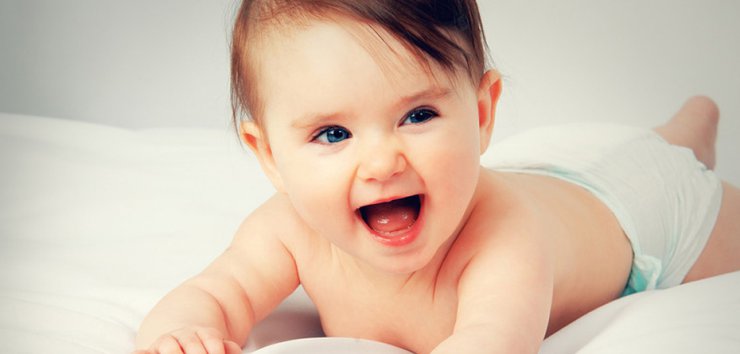 انواع لبخند نوزادان