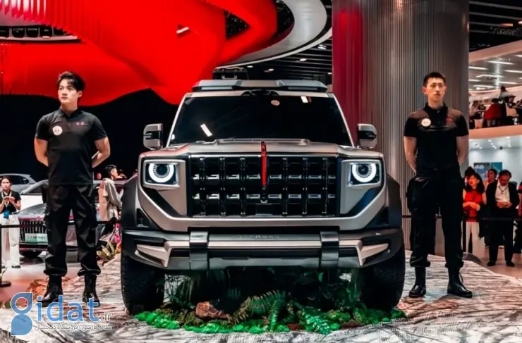 هونگچی در نمایشگاه خودروی شانگهای از یک SUV آفرود رونمایی کرد