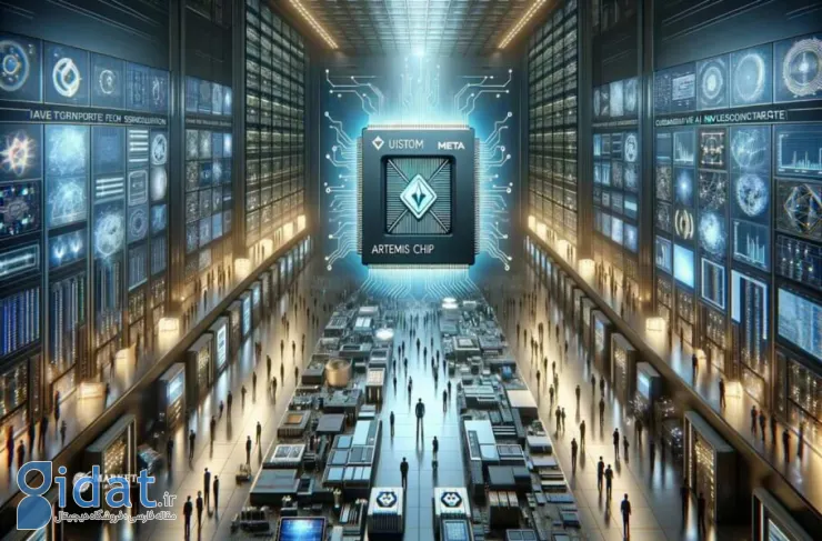 متا با ساخت تراشه هوش مصنوعی Artemis وابستگی خود به Nvidia را کاهش خواهد داد