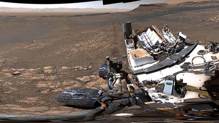 ناسا تصویری با رزولوشن ۱.۸ میلیارد پیکسل از سطح مریخ منتشر کرد