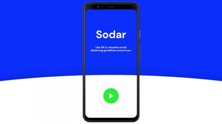 گوگل از «Sodar» رونمایی کرد؛ ابزار واقعیت افزوده برای حفظ فاصله اجتماعی