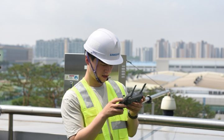 تنظیم خودکار آنتن های مخابراتی با پهپاد و هوش مصنوعی سامسونگ