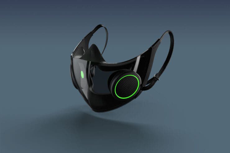 رونمایی ریزر از هوشمندترین ماسک N95 دنیا با اسپیکر، تهویه هوا و نورپردازی RGB
