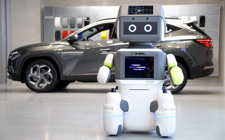 هیوندای از ربات خدمات مشتریان برای نمایشگاه های خودرو رونمایی کرد
