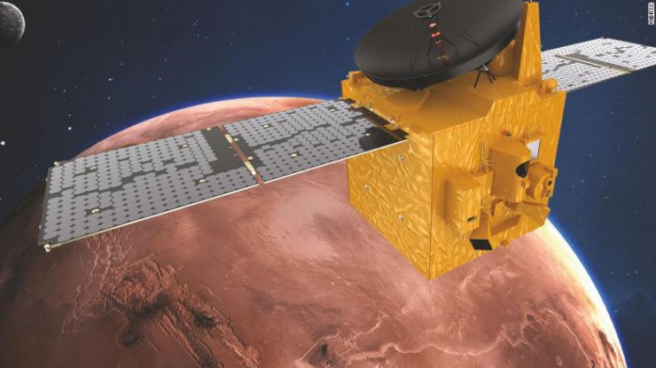مدارگرد «امید» در نزدیکی مریخ: امارات پیش از آمریکا و چین به سیاره سرخ می رسد