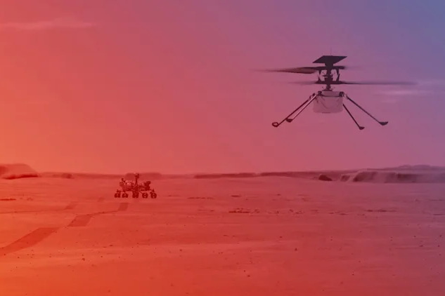 هلیکوپتر «نبوغ» به زودی اولین پرواز خود بر فراز مریخ را تجربه می کند [تماشا کنید]
