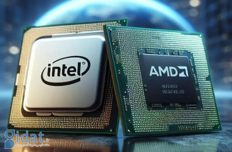 برای اولین بار در تاریخ، فروش AMD در بازار مراکز داده از اینتل پیشی گرفت