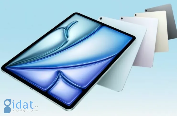iPad Air M3 معرفی شد. طراحی مشابه اما با قدرت بیشتر
