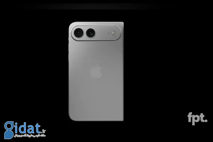 رندرهای لورفته آیفون تاشو