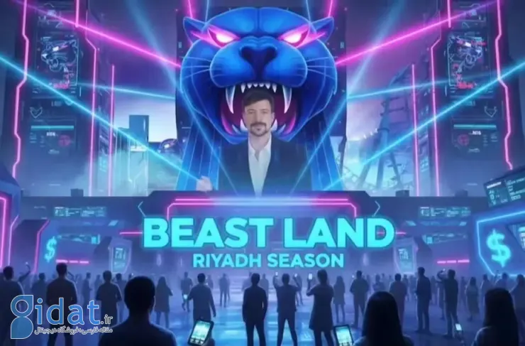 بزرگترین یوتیوبر جهان در حال راه اندازی یک پارک تفریحی مدرن در عربستان سعودی است