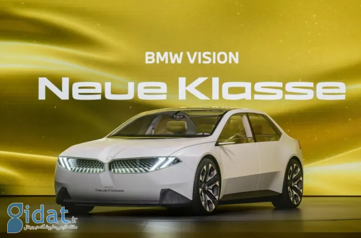 کانسپت ب ام و Vision Neue Klasse با طراحی عجیب معرفی شد