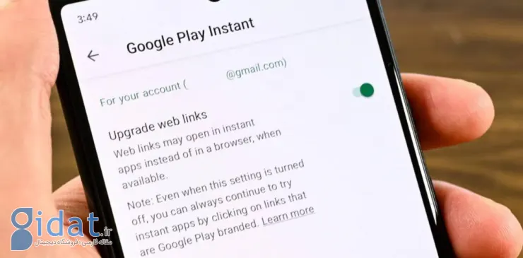 قابلیت گوگل Instant Apps 