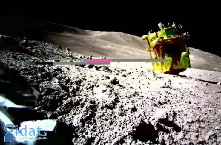 فضاپیمای SLIM ژاپن روی ماه گیر کرده است