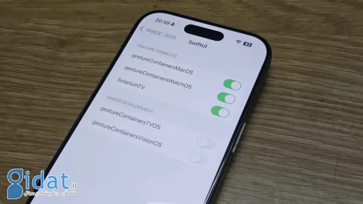 فاش شدن نمونه اولیه iOS 19 
