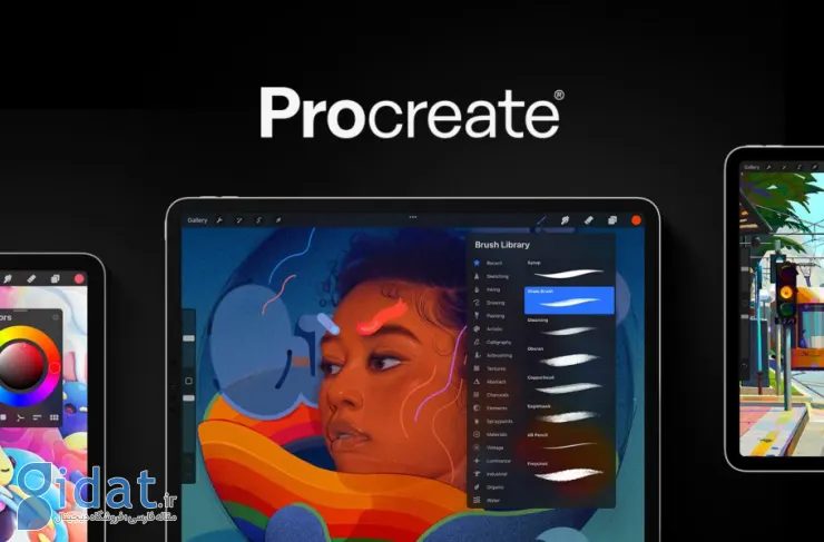 حرکت بر خلاف جریان آب؛ Procreate عملکرد هوش مصنوعی را به برنامه خود اضافه نمی کند