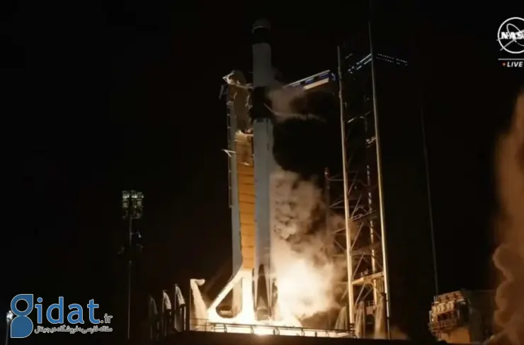 SpaceX ماموریت Crew-8 ناسا را ​​با موشک فالکون 9 پرتاب کرد [ساعت]