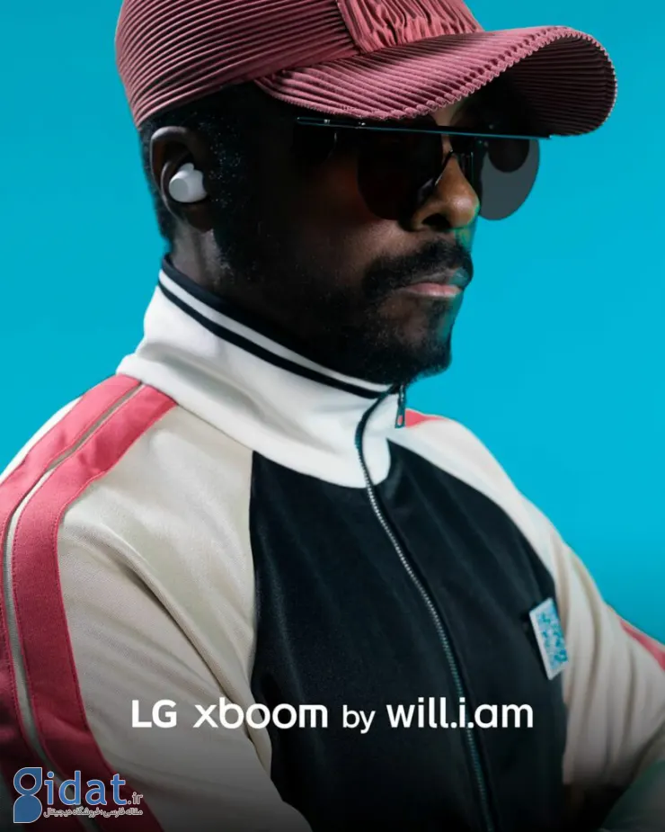 همکاری ال‌جی با will.i.am؛ ایرباد بی‌سیم Xboom Buds معرفی شد