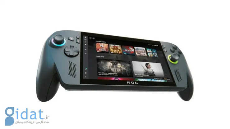 کنسول‌های دستی ROG Xbox Ally ایسوس با رابط کاربری جدید ایکس‌باکس معرفی شدند