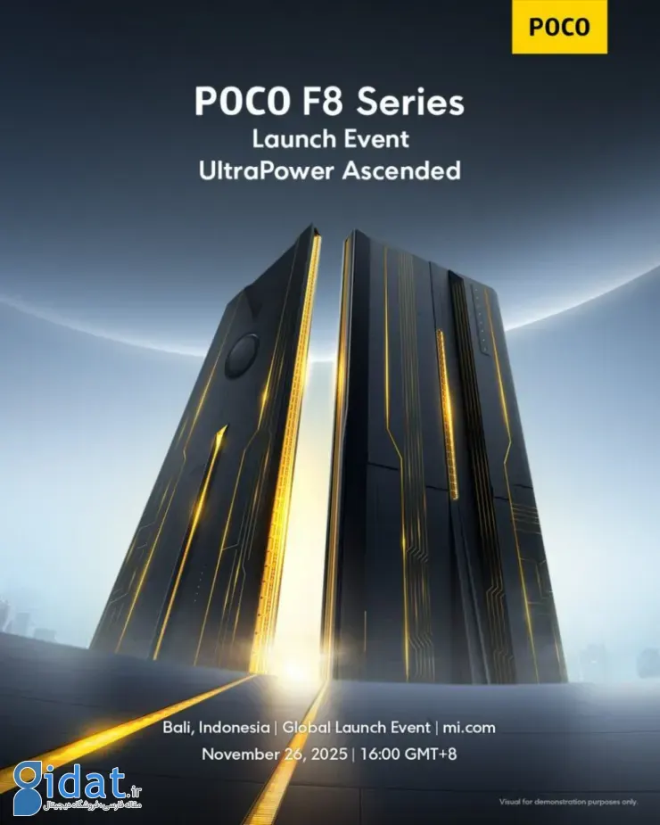 رونمایی پوکو F8