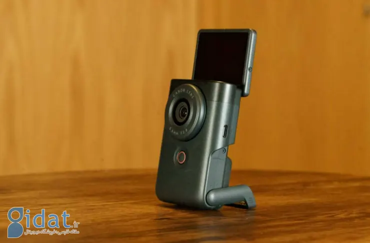 کانن بالاخره با معرفی دوربین PowerShot V10 پا به عرصه vlogging گذاشت