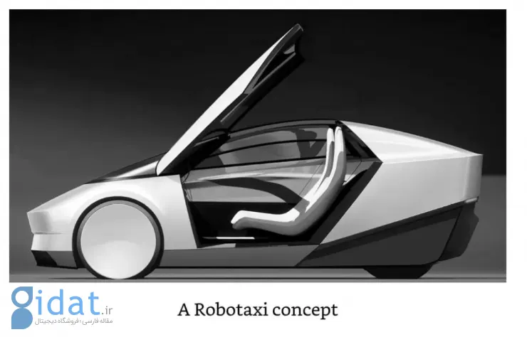 تصویر منتسب به روبوتاکسی تسلا در شبکه‌های اجتماعی منتشر شد