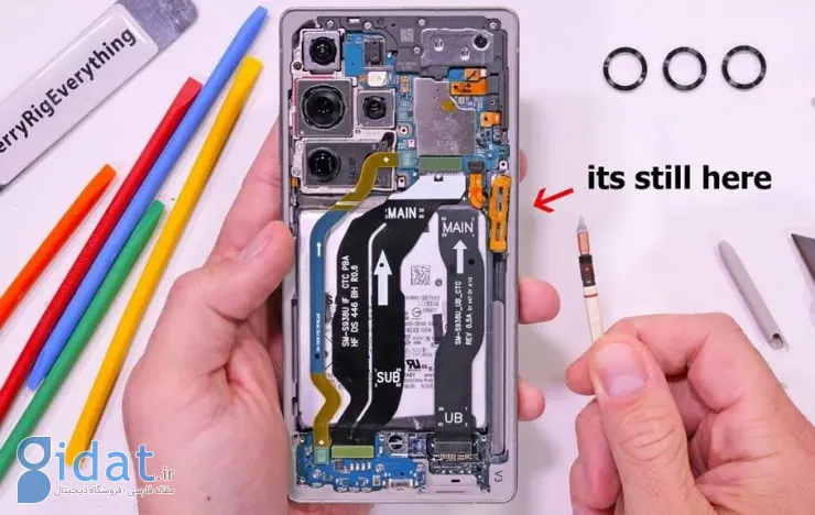 راز پنهان Galaxy S25 Ultra در کالبدشکافی آن فاش شد [Watch]