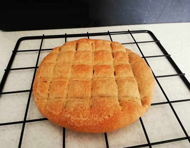 طرز تهیه نان حجیم سبوس دار