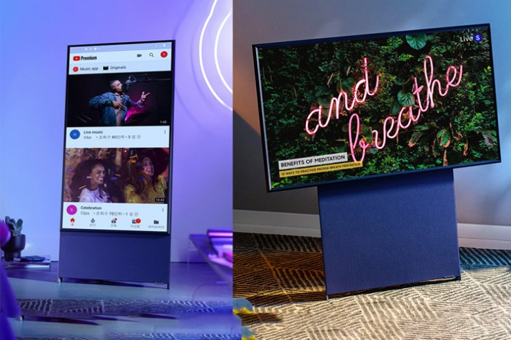 سامسونگ در رویداد CES 2020 تلویزیون Sero TV را برای بازارهای جهانی معرفی کرد