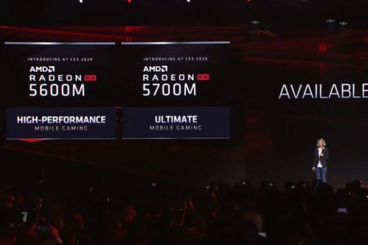 AMD از پردازند ه های گرافیکی رادئون RX 5700M و RX 5600M در CES 2020 رونمایی کرد