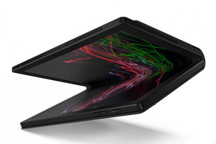 لنوو ThinkPad X1 Fold به عنوان اولین پی سی با نمایشگر تاشدنی رونمایی شد