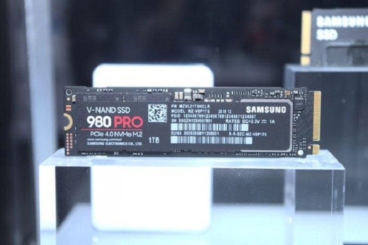 حافظه ی 980Pro مبتنی بر PCIe 4.0 سامسونگ در CES 2020 رونمایی شد