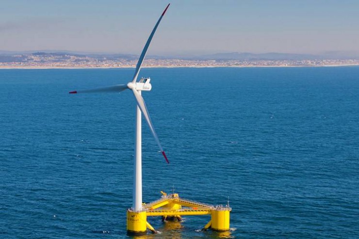 بزرگ ترین توربین بادی شناور جهان افتتاح شد