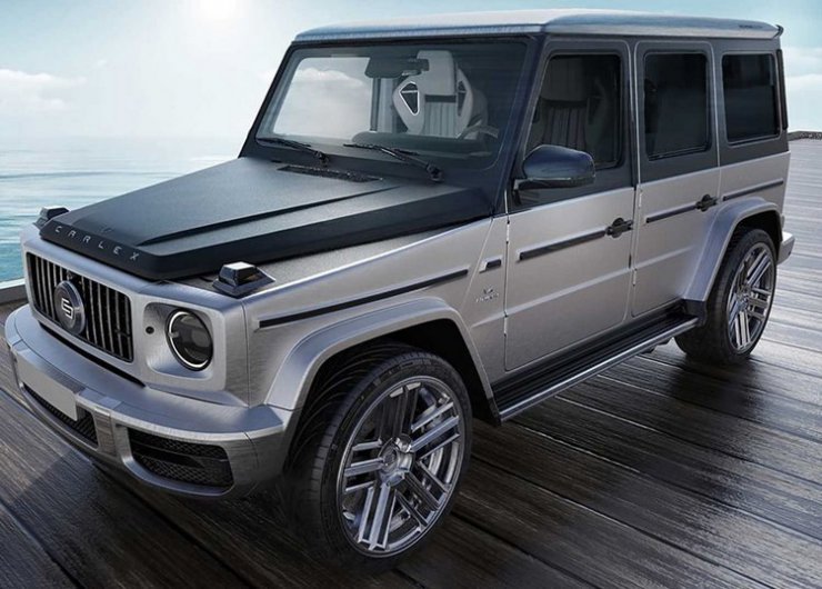 مرسدس AMG G63 با کابین چوبی کارلکس دیزاین رونمایی شد