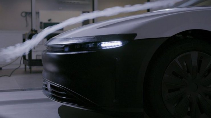 لوسید ایر؛ آیرودینامیک ترین خودروی لوکس جهان