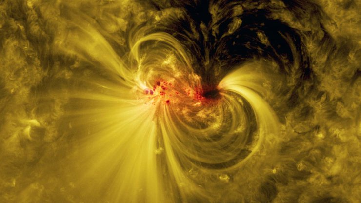 ناسا تایم لپس ۱۰ سال از فعالیت خورشید را منتشر کرد