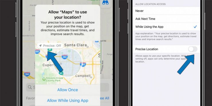 کاربران در iOS 14 می توانند دقت موقعیت مکانی دسترس پذیر خود برای اپلیکیشن ها را تنظیم کنند