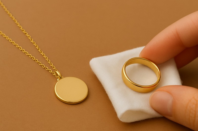 چگونه طلا را براق کنیم؟