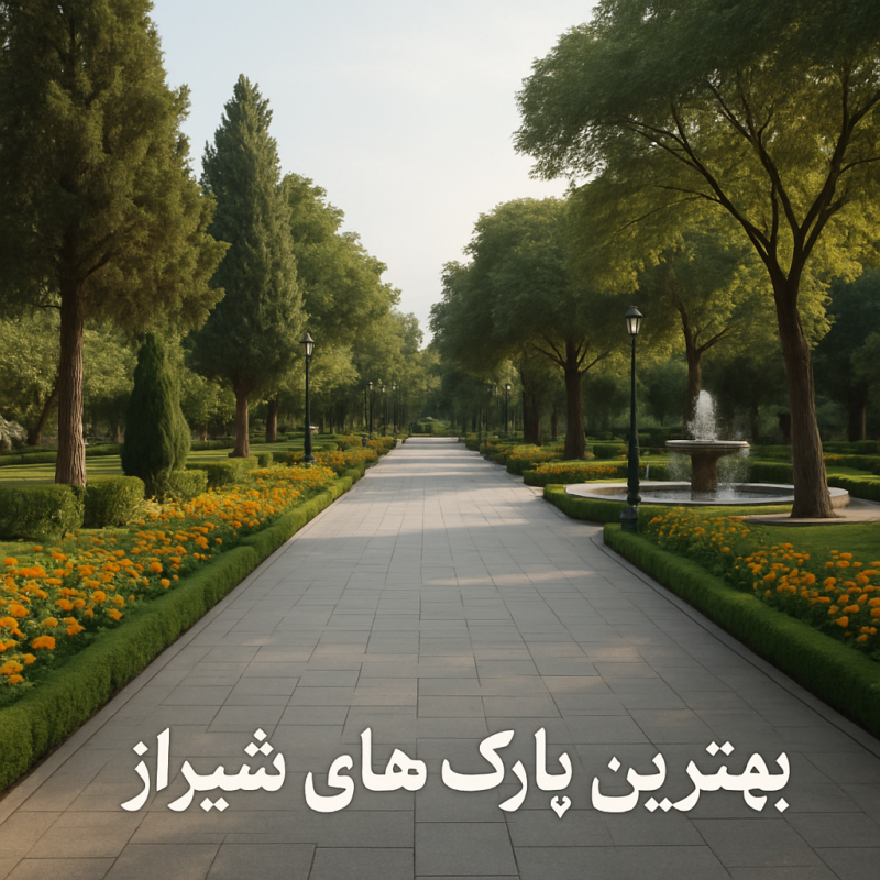 بهترین پارک‌های شیراز؛ بهشت‌های سبز در دل شهر تاریخ