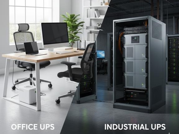 تفاوت UPS صنعتی و اداری؛ بررسی مشخصات و کاربردها