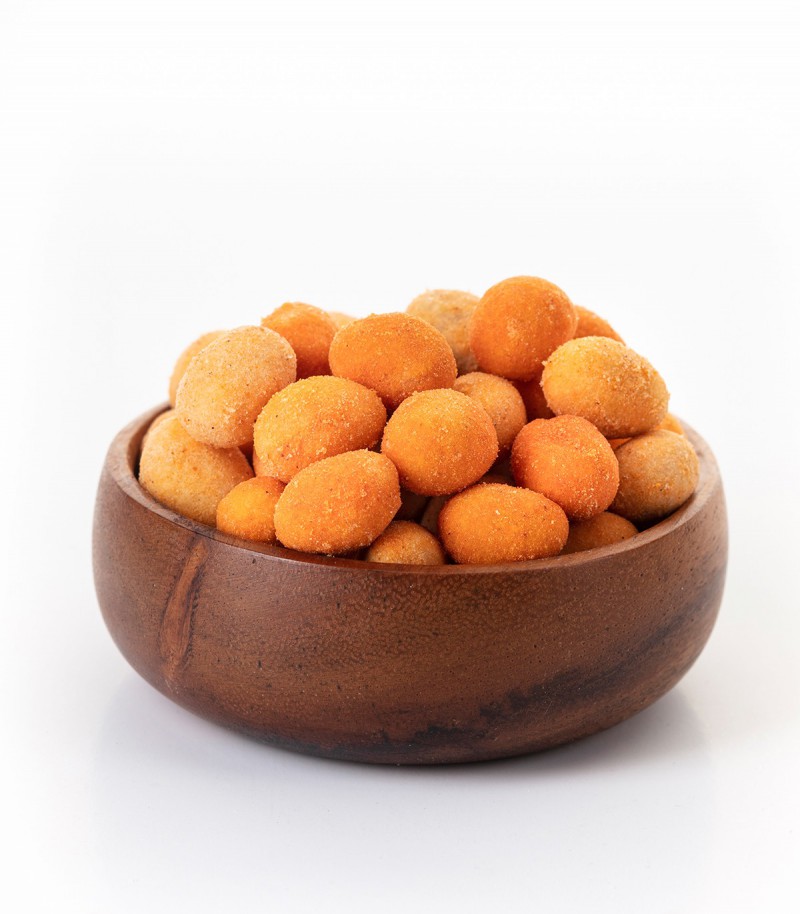 طرز تهیه بادام زمینی روکش دار در خانه با 3 روش ساده